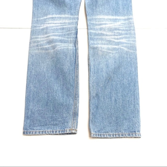 RAG & Bone Convoy Moto Ripped Distressed Skinny Jeans in light Washed - Picture 7 of 9